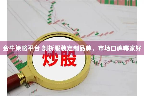 金牛策略平台 剖析服装定制品牌，市场口碑哪家好